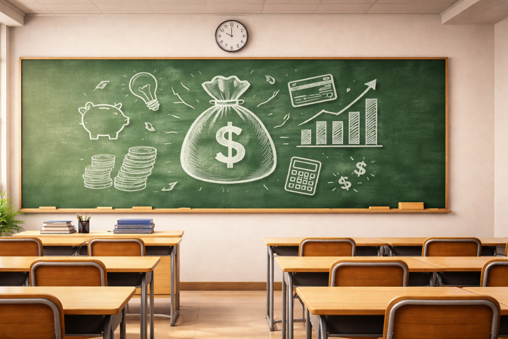 Leia mais sobre o artigo 💰📚Educação Financeira: Por Que a Escola Falhou e Como Isso Afeta Sua Vida Hoje 💸📚