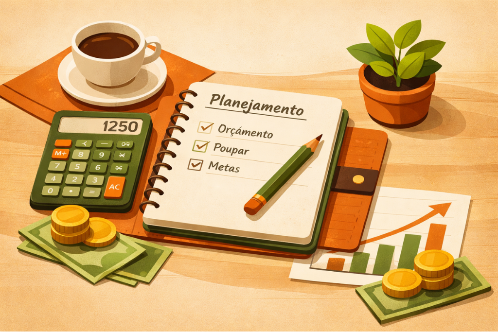 Leia mais sobre o artigo 💸📊 Como organizar suas finanças do zero, mesmo ganhando pouco (guia simples para iniciantes)