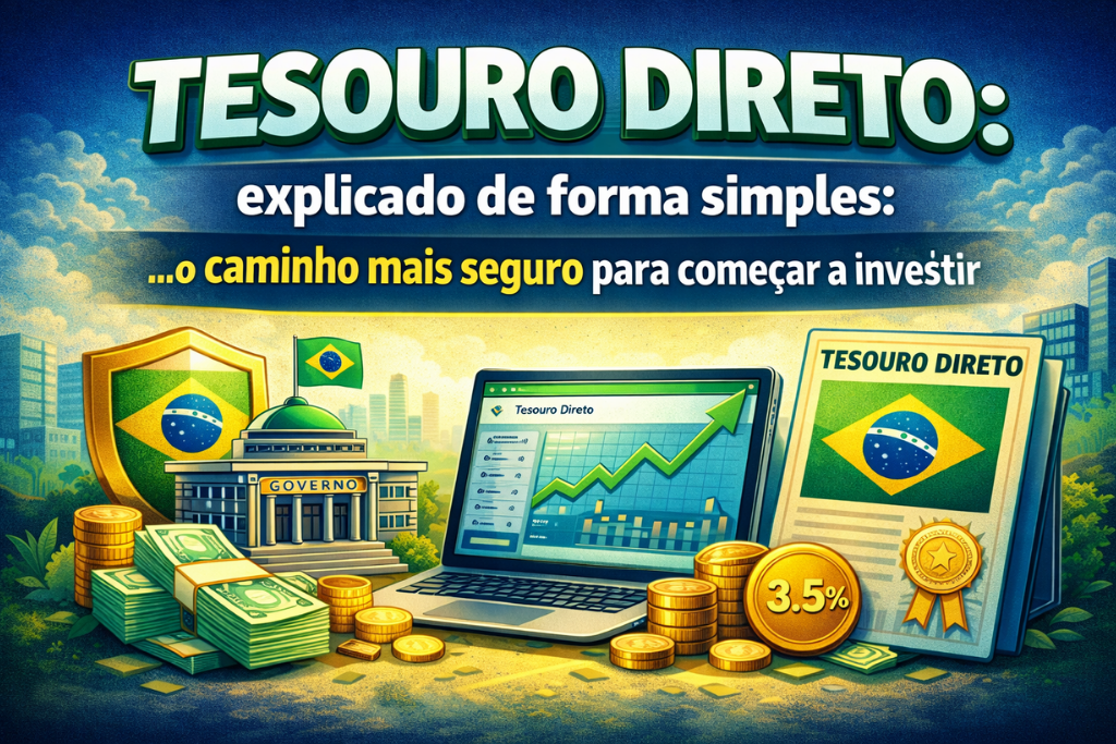 Leia mais sobre o artigo 📘 Tesouro Direto explicado de forma simples: o caminho mais seguro para começar a investir