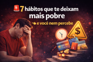 Leia mais sobre o artigo 🚨 7 hábitos que te deixam mais pobre — e você nem percebe